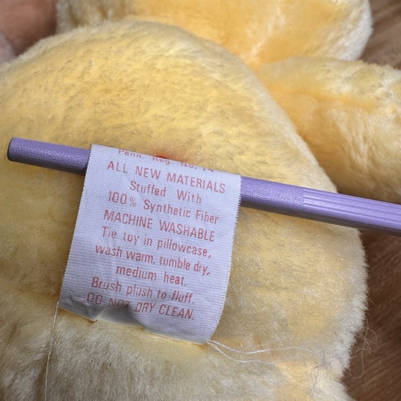 Vintage Care Bears Plush Toy 4pc Lot Good Luck, Tenderheart, Share, Funshine Toy - Picture 12 of 16